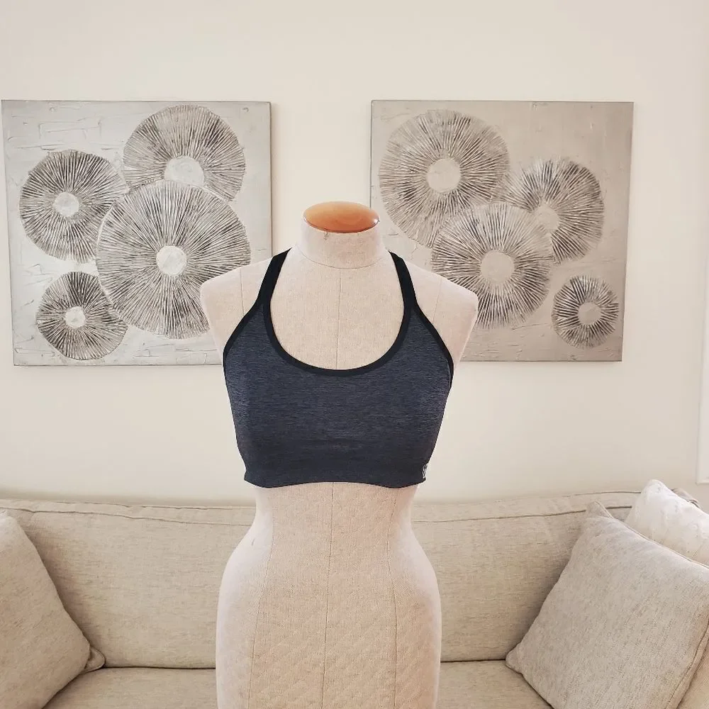 Kenneth Cole Reaction Heather Gray Sports Bra XL